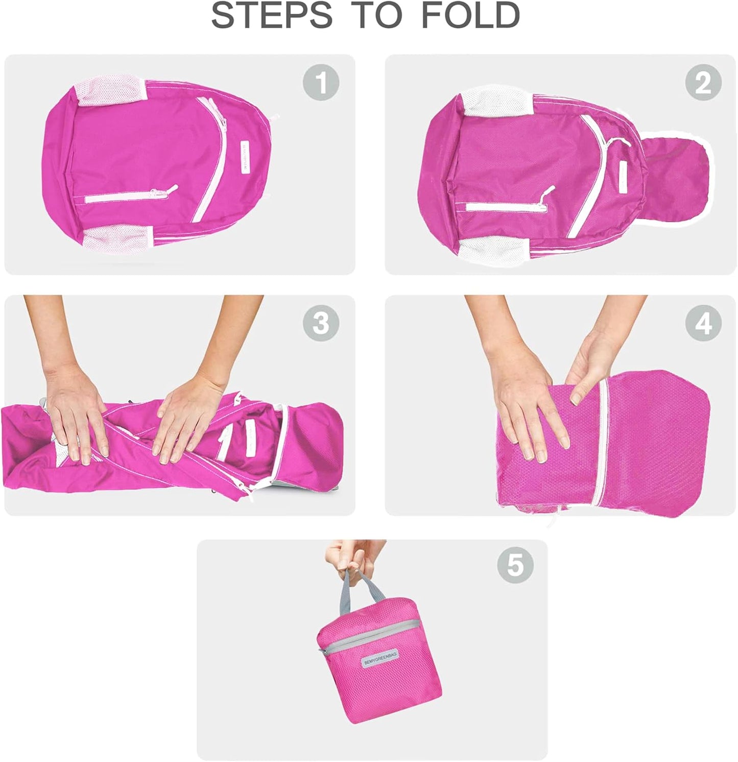 35L Foldable Waterproof Backpack For Outdoor Sports Travel Inside Wet Clothes Compartment Packable For Multiple