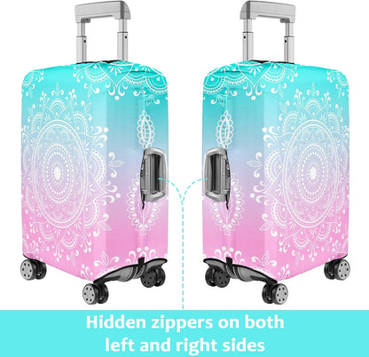 Luggage Cover for Suitcase Elastic Suitcase Cover Protector, Carry On Luggage Sleeve Anti Scratch Travel Essentials Fits 20-22