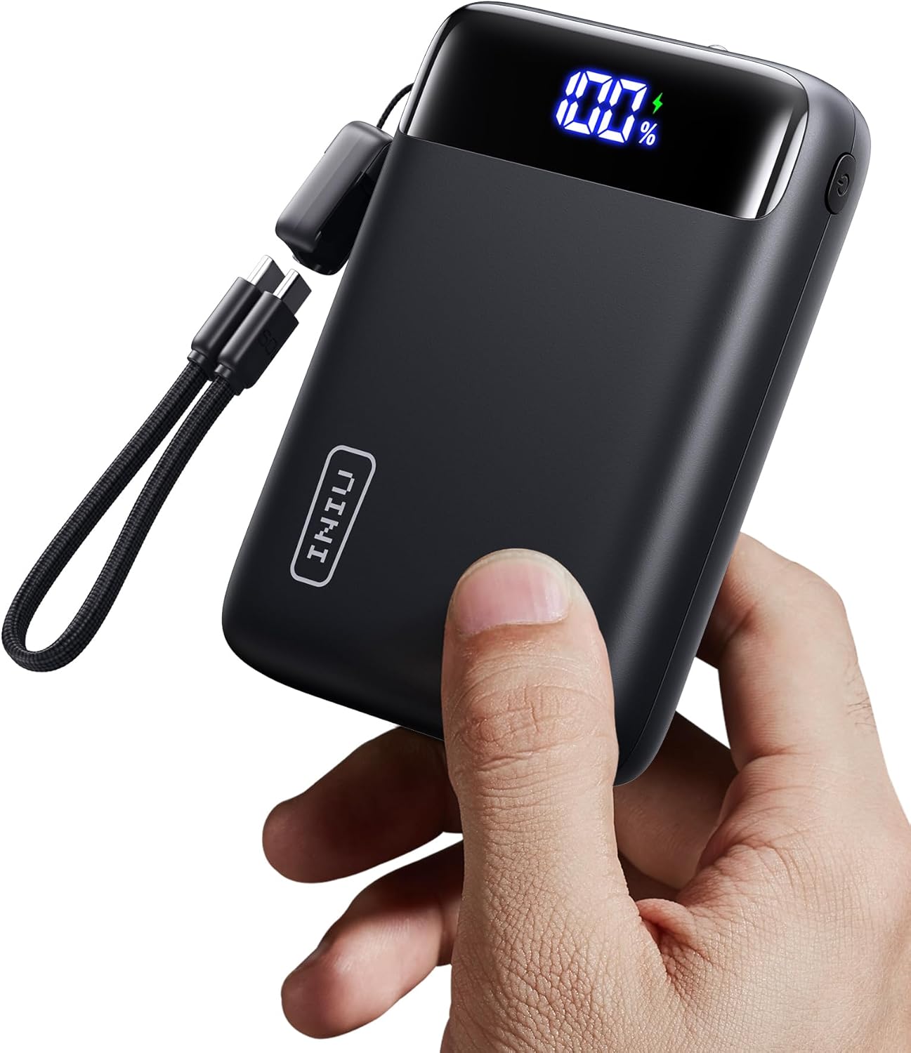 INIU Portable Charger, Smallest 22.5W 20000mAh USB C in & Out Power Bank Fast Charging, PD 3.0+QC 4.0 LED Display Phone Battery Pack Compatible with iPhone 16 15 14 13 Pro Samsung S23 Google iPad etc