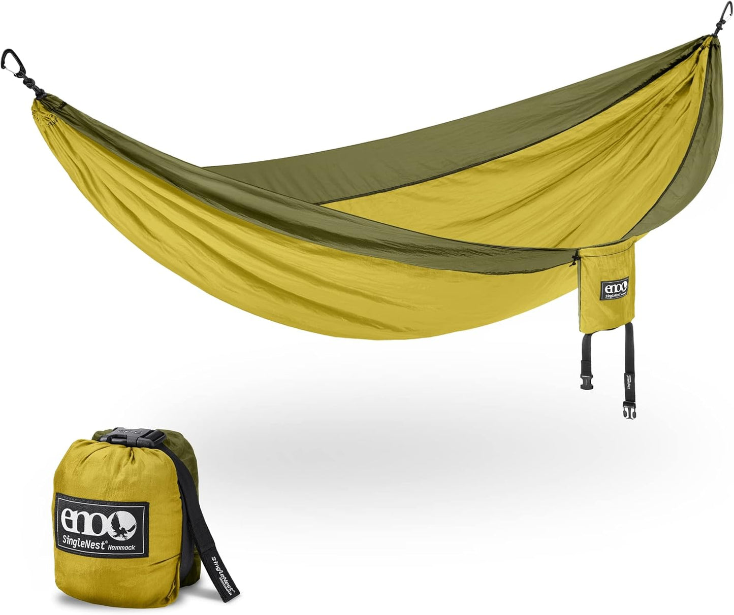 ENO, Eagles Nest Outfitters SingleNest Lightweight Camping Hammock