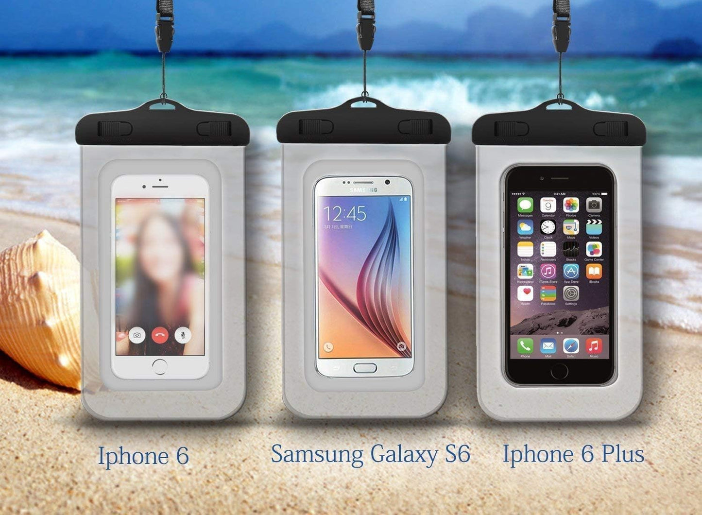 Unigear Dry Bag Waterproof, 2L/5L/10L/20L/30L/40L Floating and Lightweight Bags for Kayaking, Boating, Fishing, Swimming and Camping with Waterproof Phone Case