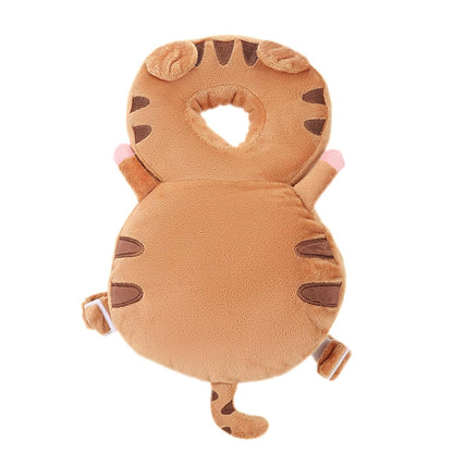 Baby Head Protection Backpack - Soft & Comfortable, Cute Cartoon Design, Tiger