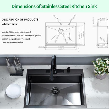 Drop-in Kitchen Sink - Image 7