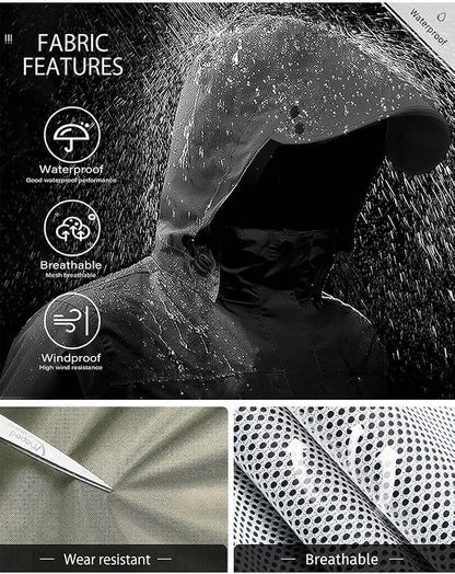 iCreek Rain Suit Waterproof Jacket - Image 3
