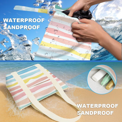 Beach Bags Wet Bag for Swimsuit Tote Bag for Friends Travel Gifts, Aloha Bags Waterproof Vacation Essential