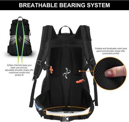 MOUNTAINTOP 25L/40L Hiking Backpack,Lightweight Travel Backpack for Men Women Outdoor Backpacking, Camping