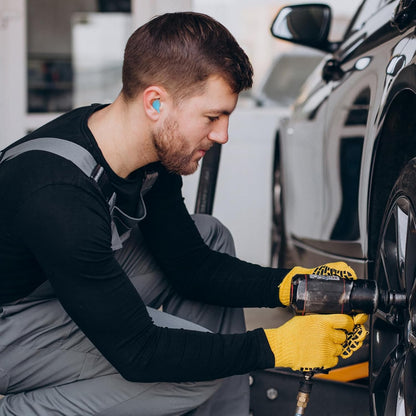 40 PCS Soft Moldable Silicone Earplugs, Reusable Noise Cancelling Earplugs, Silicone Ear Plugs for Sleeping, Earplugs for Swimming, Travel, Snoring, Concerts, Airplane Ear Pressure, Etc. Blue/Clear