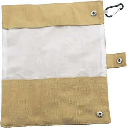 Gugrida Luxury Rose Gold Matte Portable 18/10 Stainless Steel Travel Flatware Sets of 7 Portable Camping Cutlery Set, Healthy & Eco-Friendly Flatware Set with Carrying Case for Travel or Camping