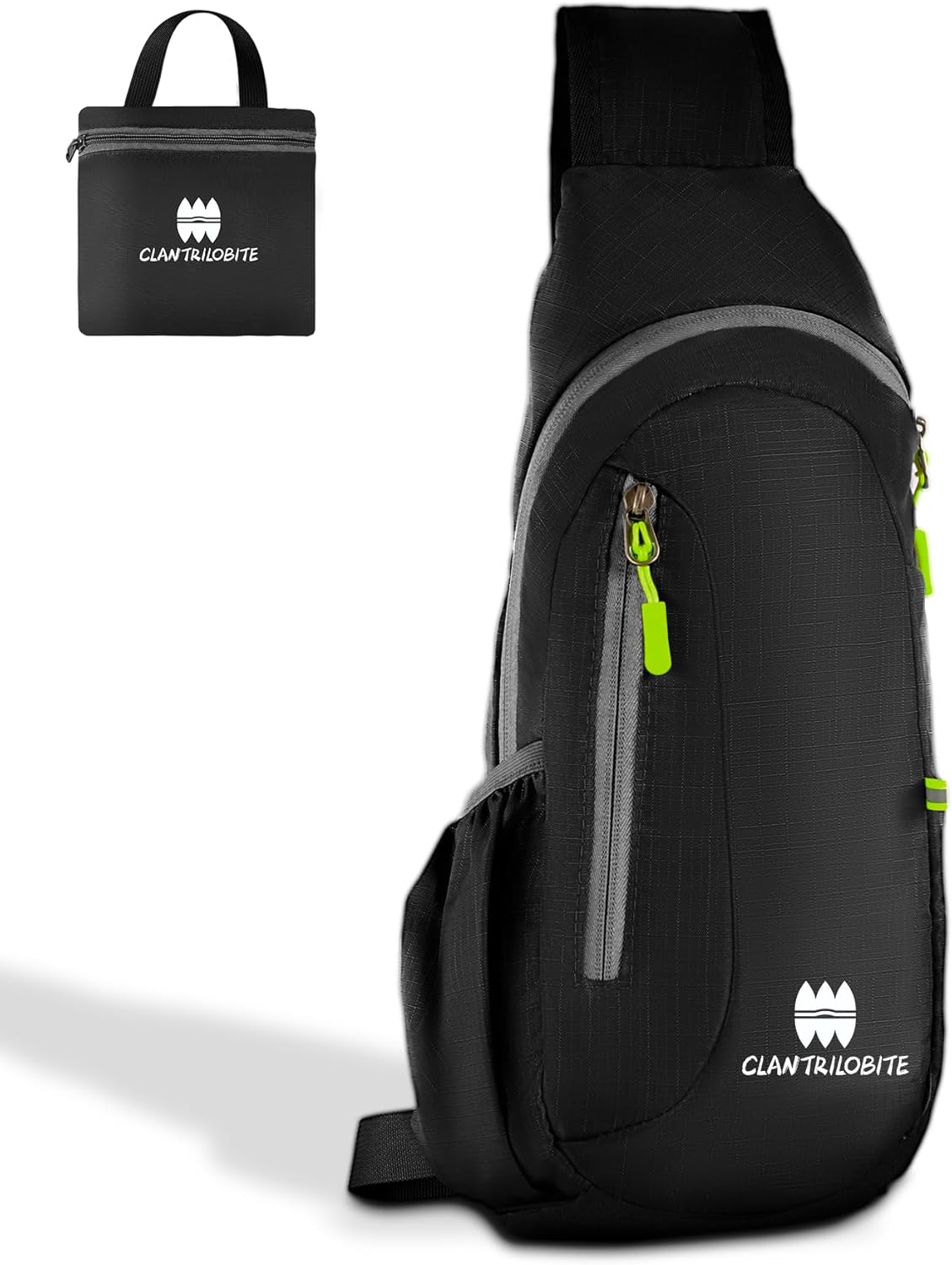 Small Sling Backpack, Lightweight Crossbody Backpack,Foldable Cross Body Bag for Men Women,Shoulder Bag for Sport Outdoors Hiking Traveling