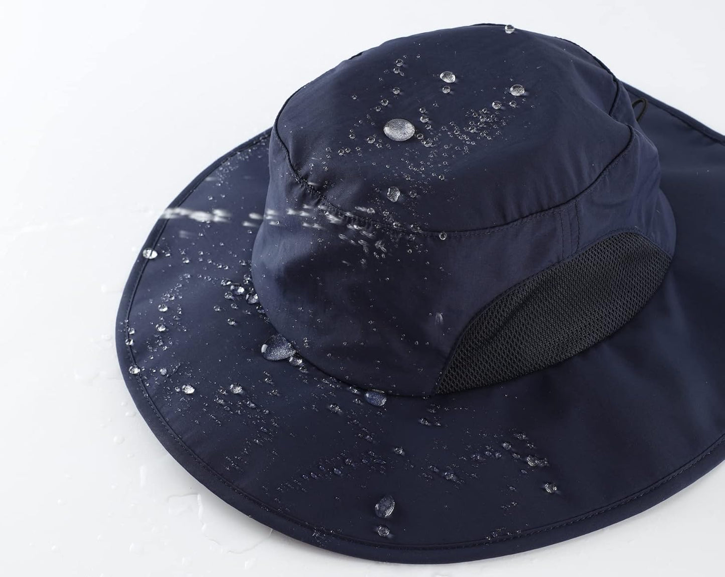 Home Prefer UPF50+ Mens Sun Hat Wide Brim Fishing Hat for Men UV Protection Womens Beach Bucket Hat for Golf Hiking Gardening