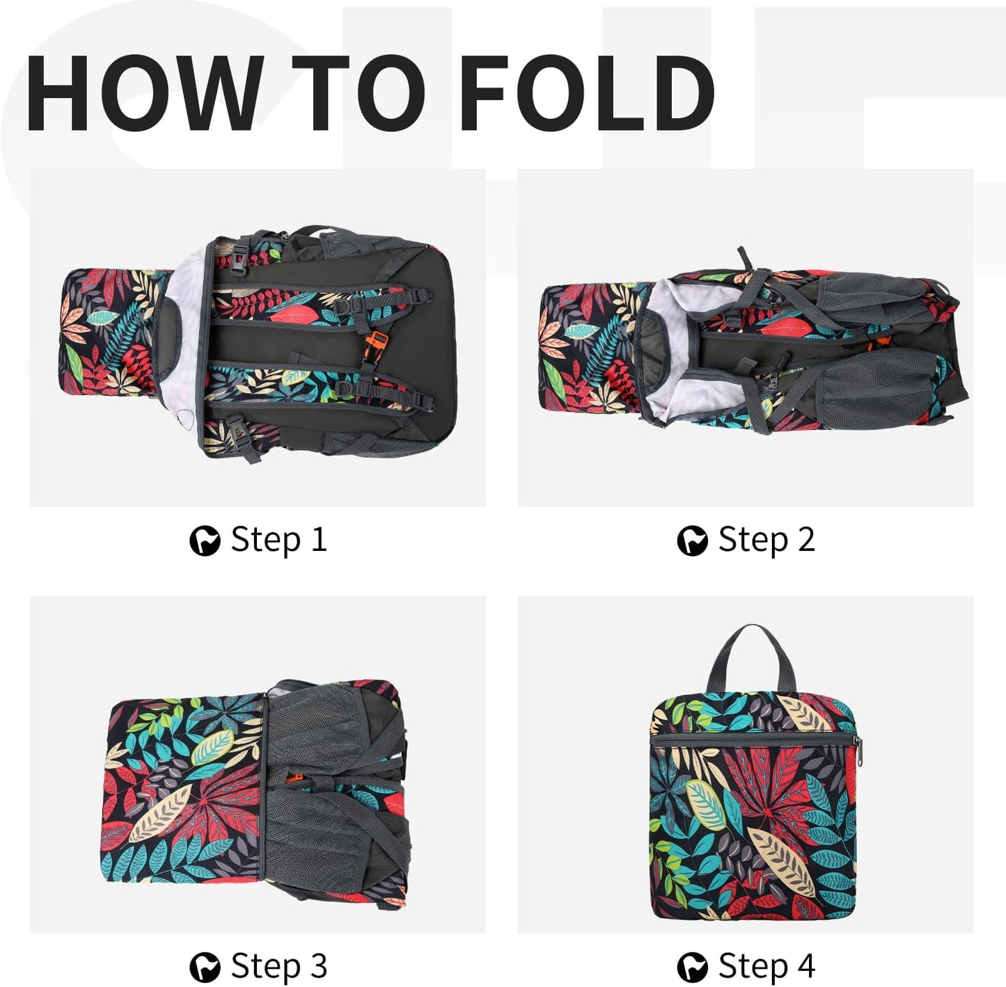 40L Hiking Backpack Lightweight Daypack Waterproof Travel Camping Backpack for Men Women Sport Packable