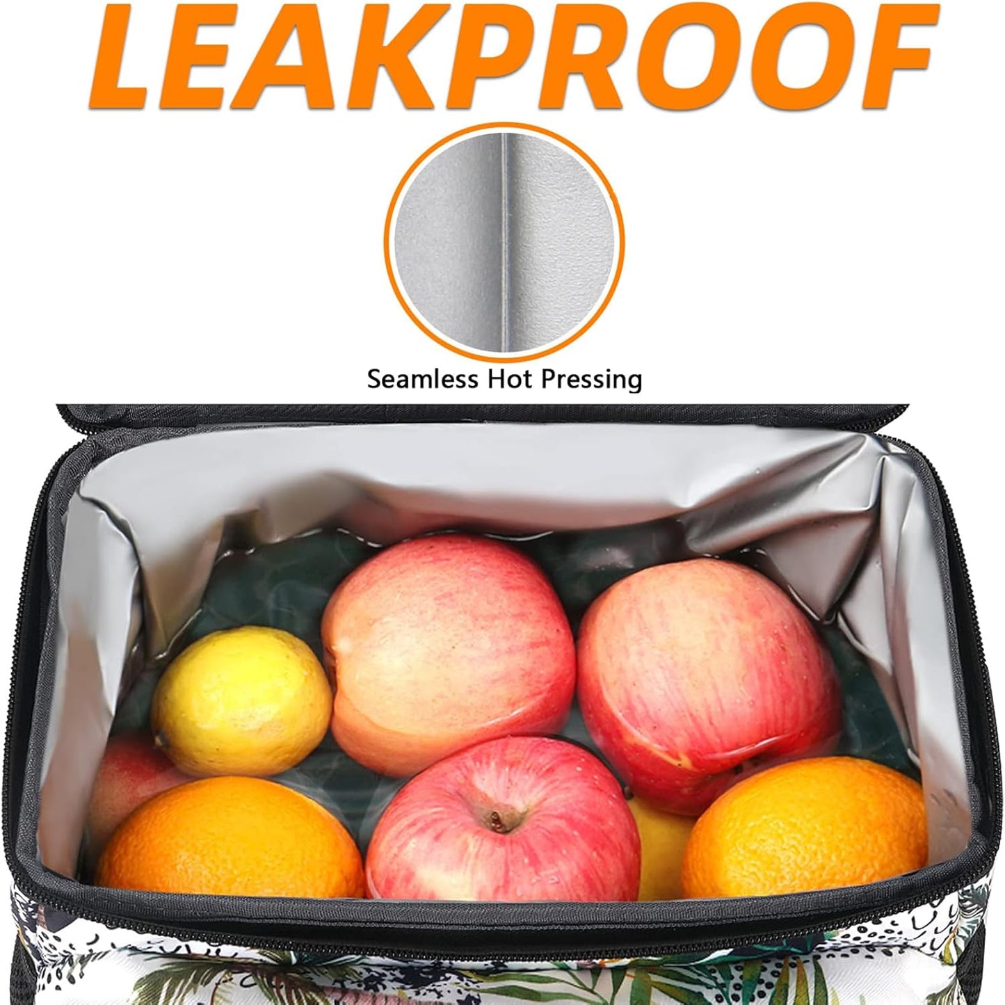 MATEIN Cooler Backpack, 26 Cans Insulated Lunch Backpack for Men Women, Leakproof Double Layer Lunch Cooler Bag Lightweight Soft Lunch Backpack with Cooler Compartment, Beach Camping Hiking Beer Gifts