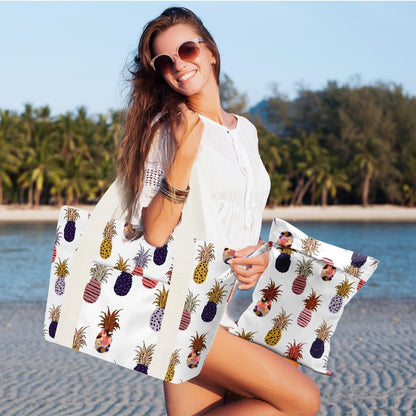 Beach Bags Wet Bag for Swimsuit Tote Bag for Friends Travel Gifts, Aloha Bags Waterproof Vacation Essential