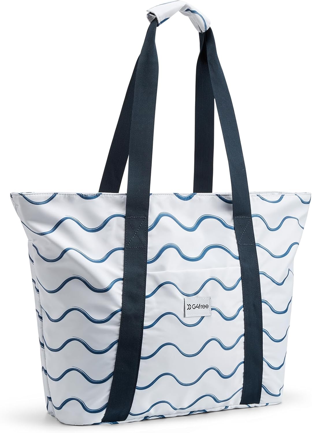 G4Free Beach Bag, Waterproof Beach Bags for Women, Personalized Strap Tote Bag for Women Birthday Gifts