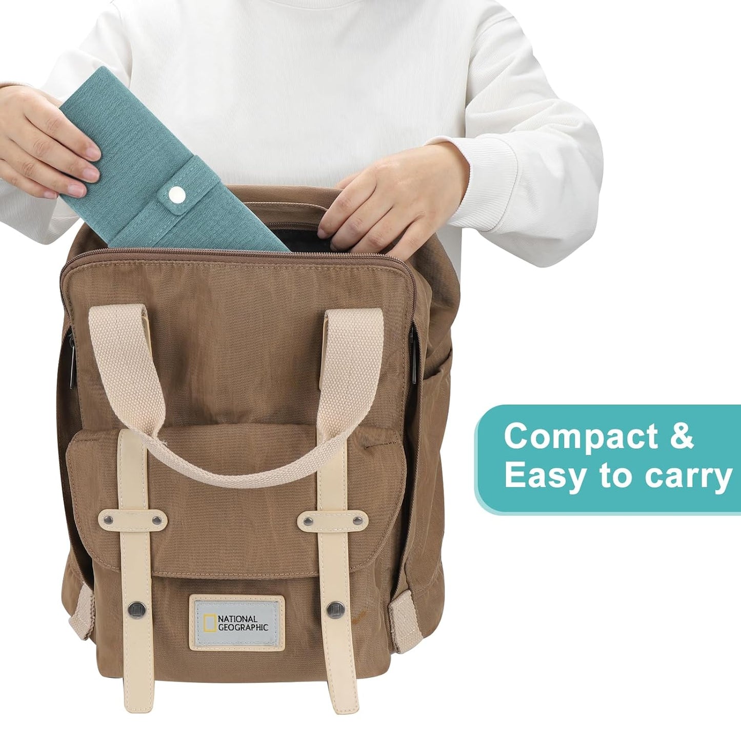 Accmor Portable Diaper Changing Pad, Waterproof Foldable Baby Changing Mat for Travel, Baby Essentials Shower Registry Gifts