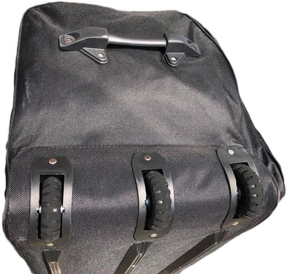36-inch Rolling Duffle Bag with Wheels, Luggage Bag, Hockey Bag, XL Duffle Bag With Rollers, Heavy Duty Oversized Bag (Black)