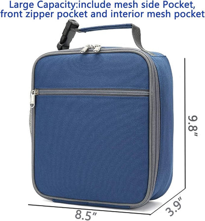 FlowFly Kids Lunch box Insulated Soft Bag Mini Cooler Back to School Thermal - Image 4