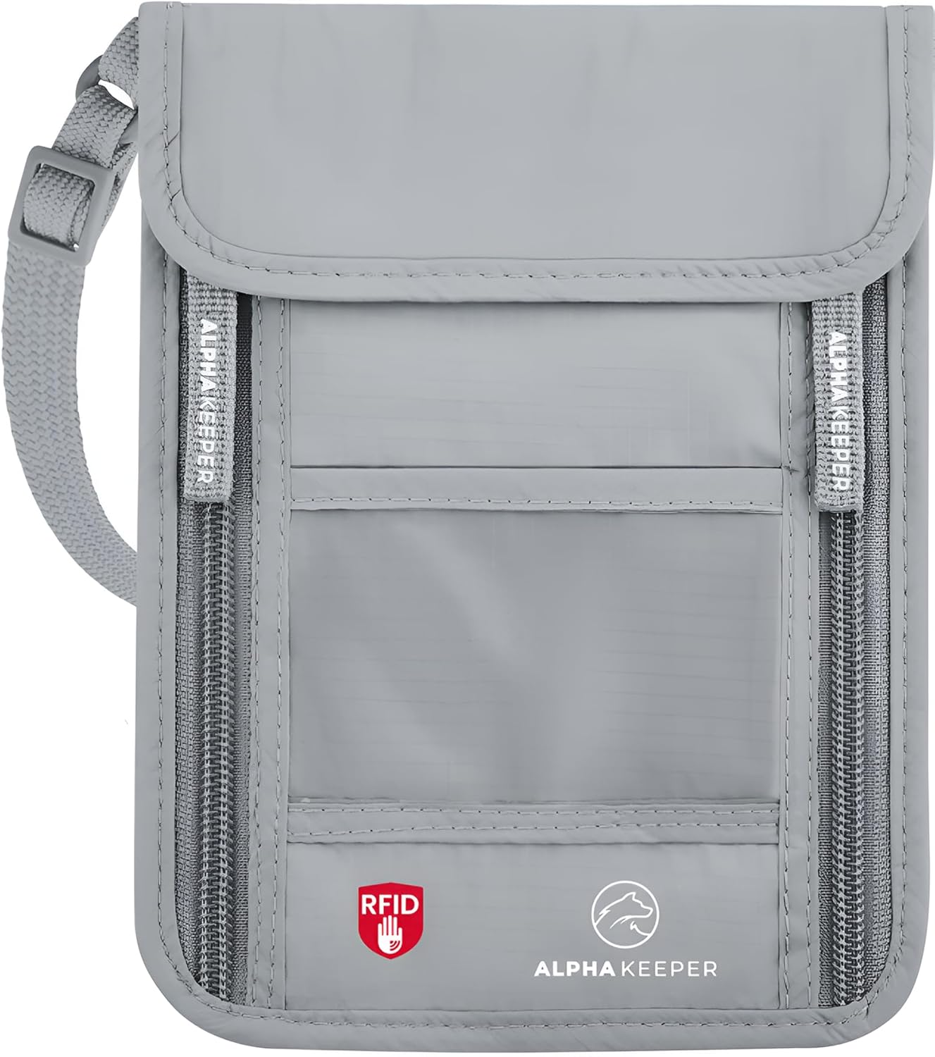 Neck Wallet, Travel Pouch For Passport Holder And Documents, Travel Neck Wallet For Traveling Women.