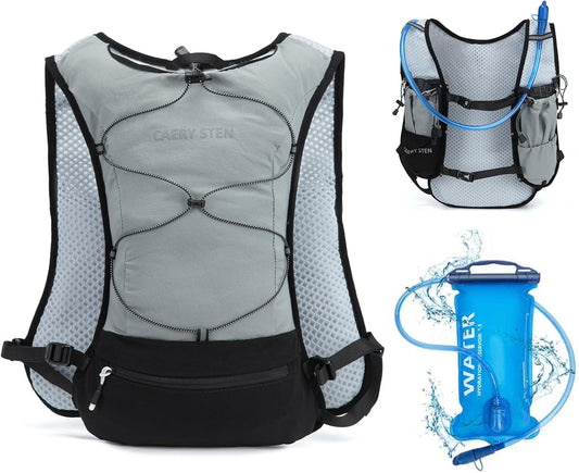 Hydration Backpack, Water Backpack, Women's Running Vest, Running Backpack with Water Bag, Lightweight Hiking Backpack, Men's Cycling Backpack