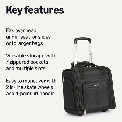 Amazon Basics Underseat Carry On Luggage - Image 2