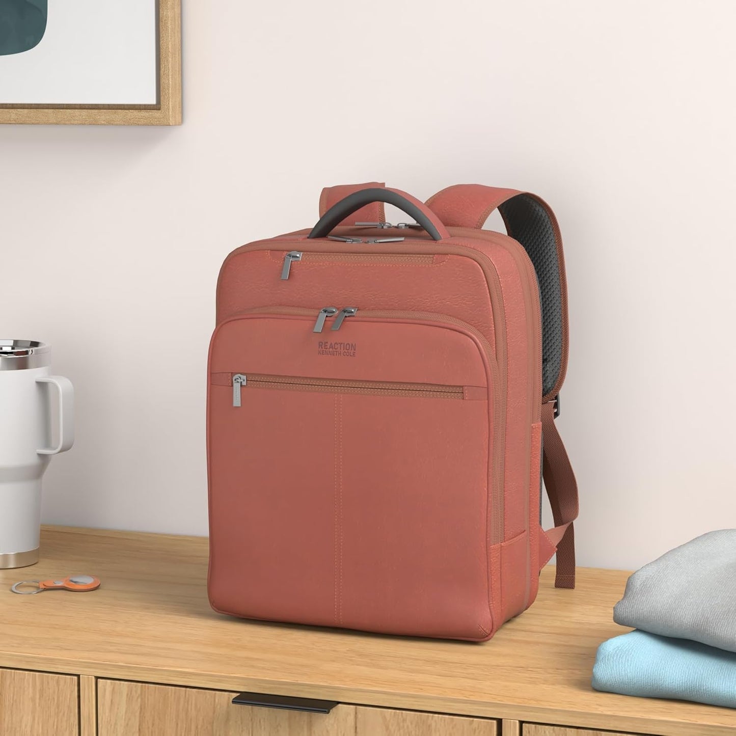 Kenneth Cole Reaction Manhattan Messenger Shoulder Satchel Bag & Backpack