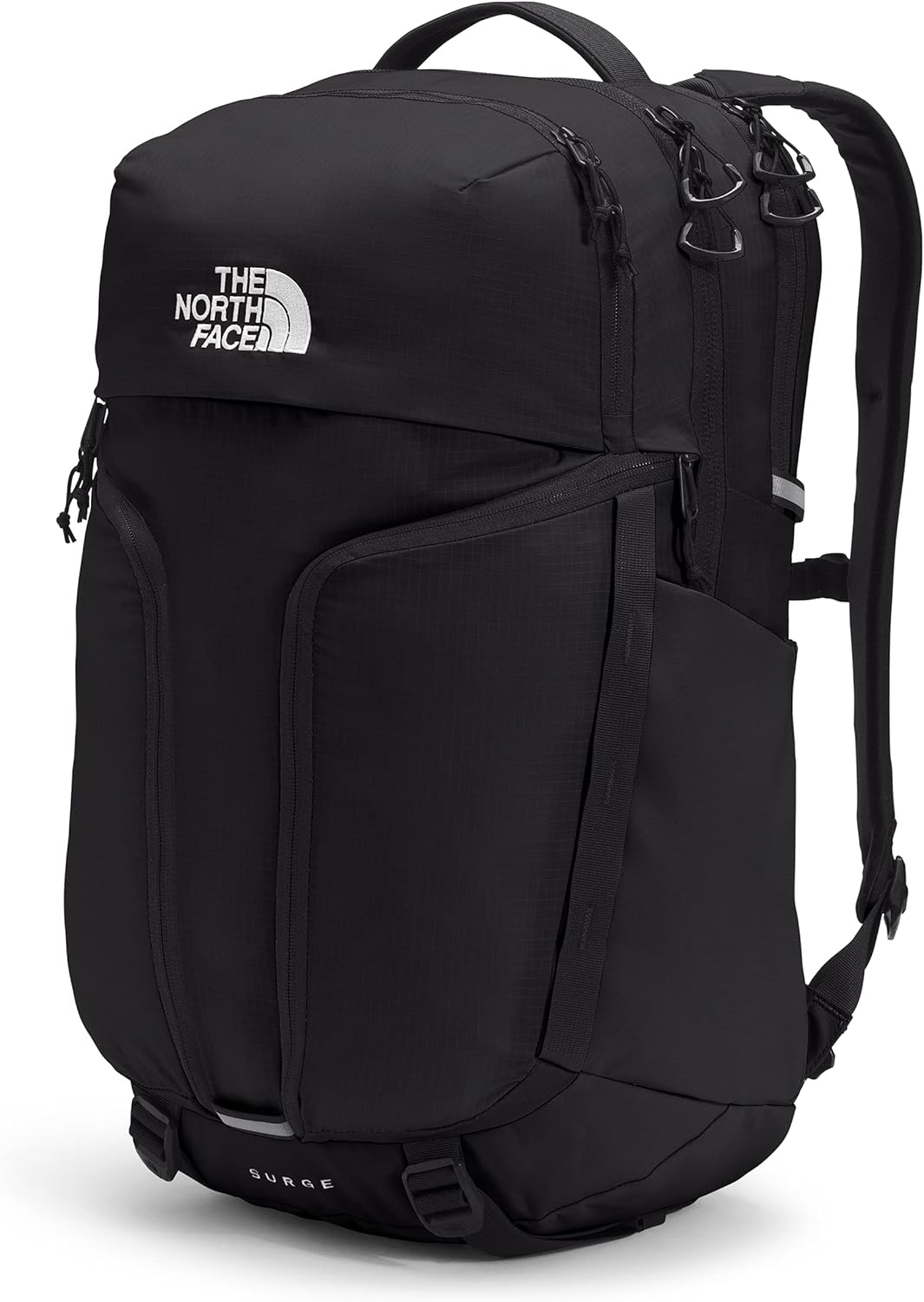 The North Face Surge Commuter Laptop Backpack, TNF Black/TNF Black, One Size