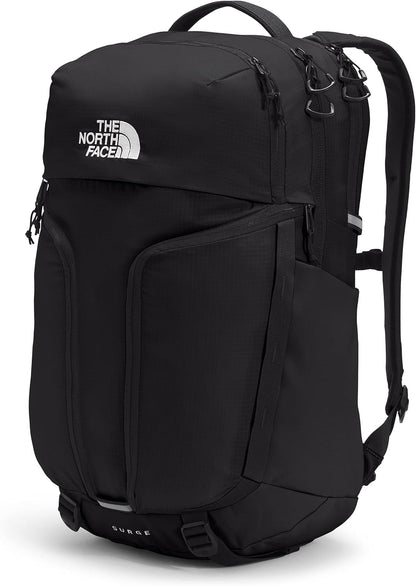 The North Face Surge Commuter Laptop Backpack, TNF Black/TNF Black, One Size