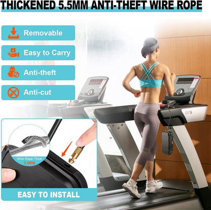 HUANLANG Portable Safe Lock Box with Combination Lock Mini Beach Travel Safe Waterproof Small Lockable Box with Removable Wire Rope Combination Safe Box for Dorm,Travel,Beach,Hotel,Car,Home,Office