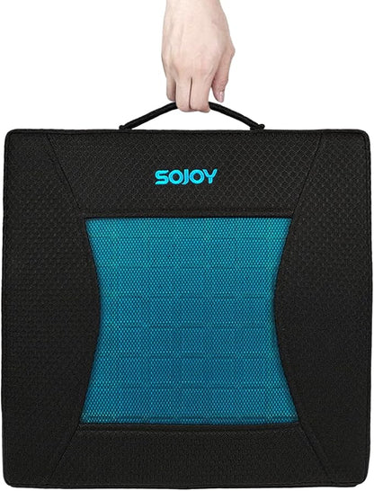 Sojoy Gel Seat Cushion, Portable Memory Foam Chair Seat Cushion - Image 2
