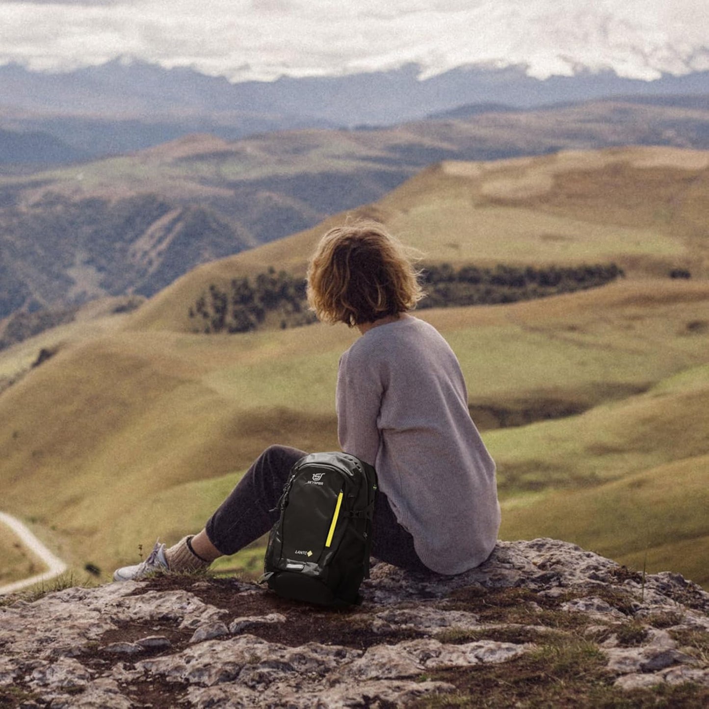 SKYSPER Small Hiking Backpack, 20L Lightweight Travel Backpacks Hiking Daypack for Women Men