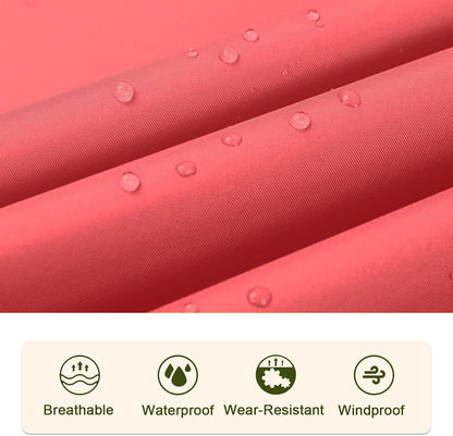 SaphiRose Unisex Rain Poncho Raincoat Hooded for Adults Women with Pockets