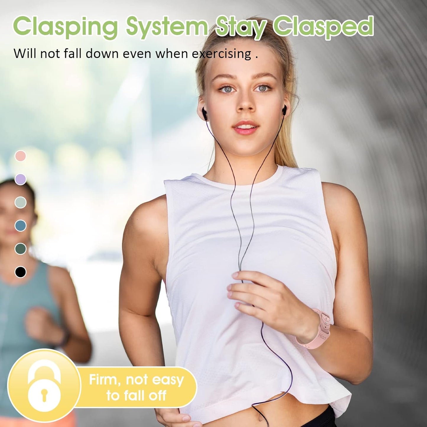 Hion Motion Sickness Bracelets Sea Sickness Wristbands for Motion Sickness/Morning Sickness/Pregnancy Nausea Anti Nausea Bands Acupressure Wristband Motion Sickness Bands（2Pairs Black ）