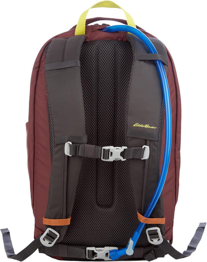 Eddie Bauer 30L Venture Backpack, Hydration and Laptop Compatible Daypack, Redwood