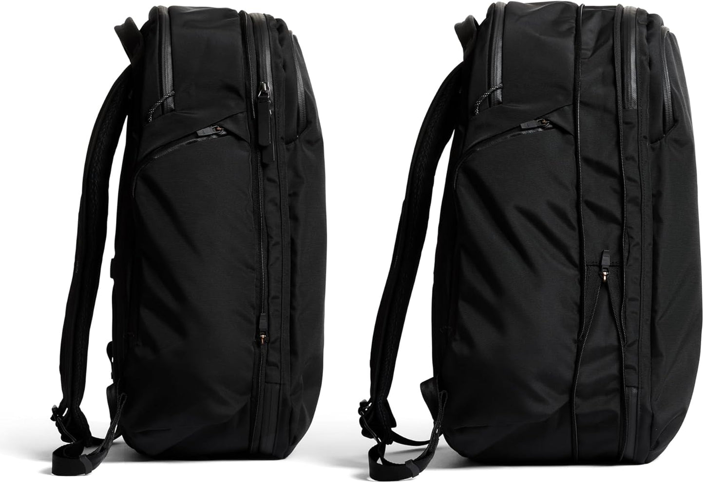 Bellroy Transit Travel Pack Pro (30–38 liter carry-on travel backpack, with laptop sleeve, RFID protection and zip bottle pocket) - Black