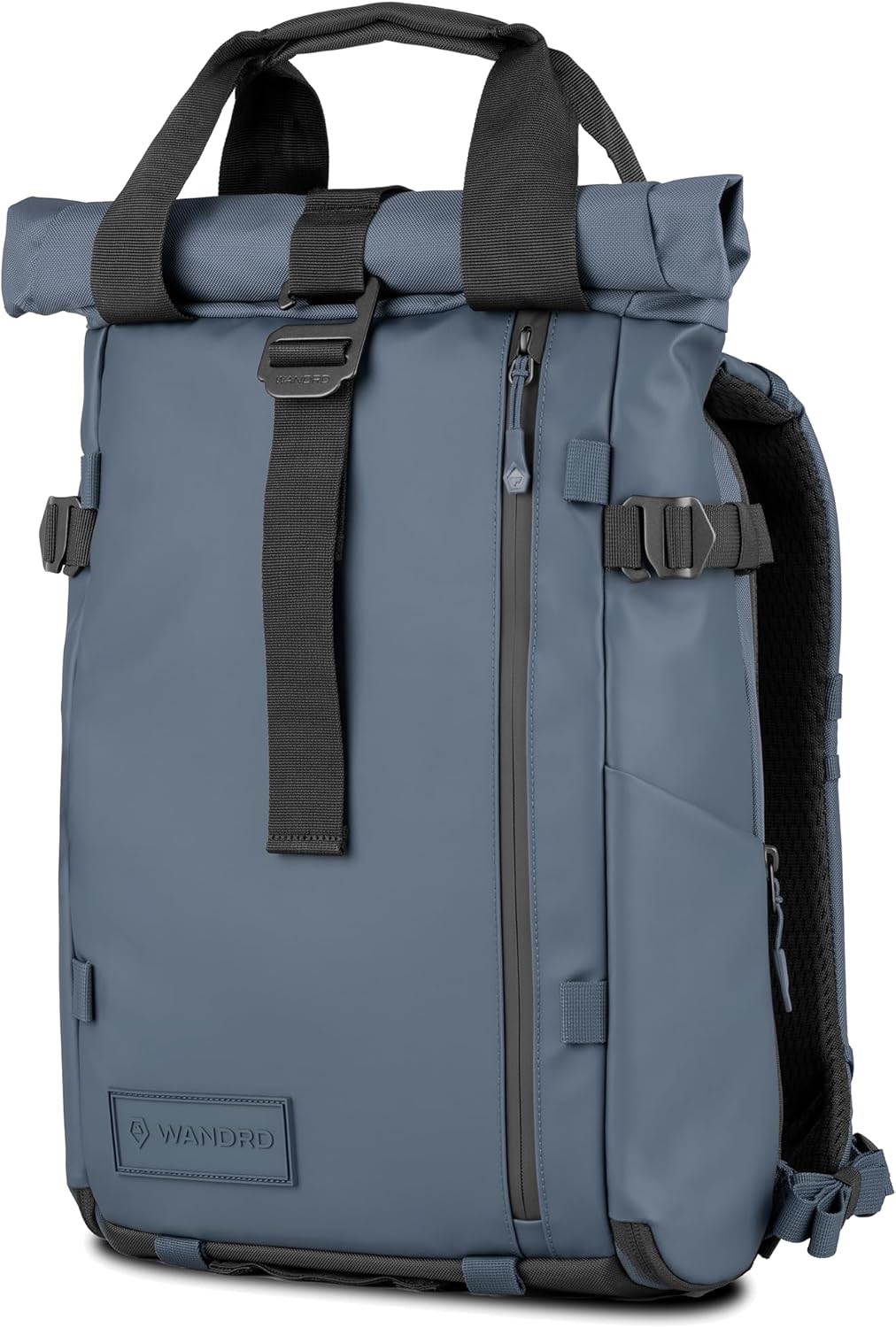 WANDRD All New PRVKE 15L V4 Camera Backpack: Built-In Camera Cube Travel Backpack with Quick Side Access, Rolltop Expansion, Clamshell Opening, Magnetic Tote Handles