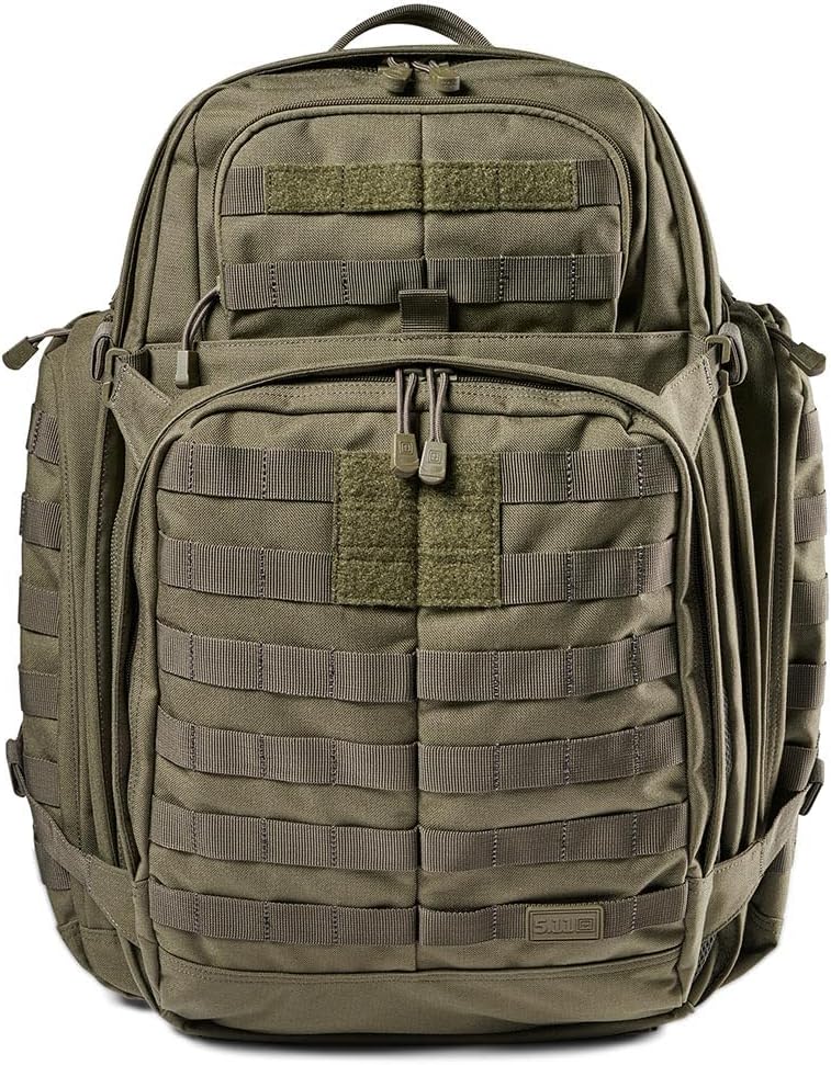 5.11 Tactical Backpack, RUSH 72 2.0 Military Survival Molle Back Pack with Laptop Compartment, Large, 55L, Style 56565ABR