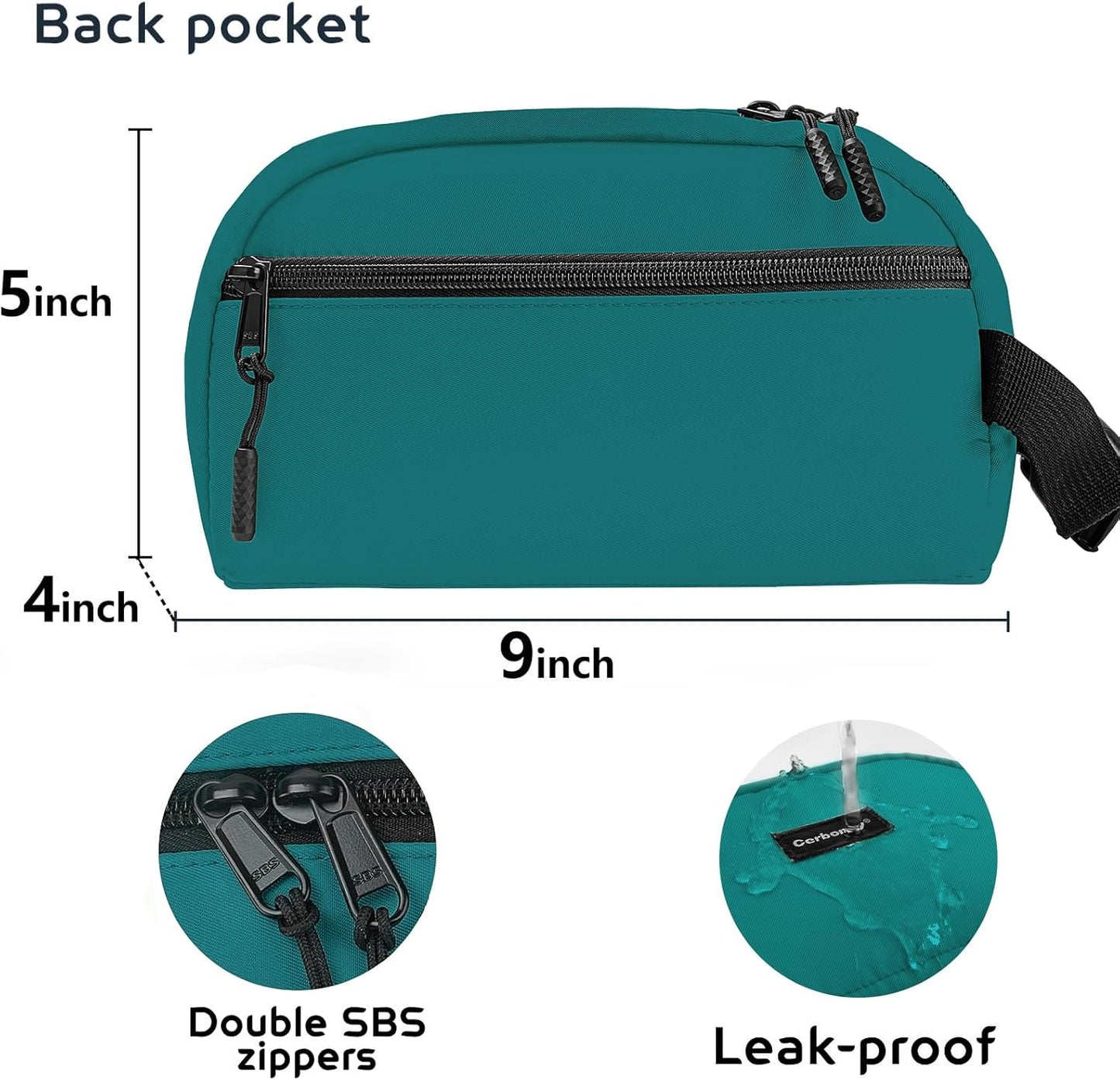 Cerbonny Freezable Lunch Bag for Work School Travel,Leak-proof Small Lunch Bag