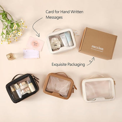 PACKISM Large Clear Makeup Bag - Image 4