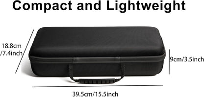 12 slots Watch Case, hard watch travel case, storage box, padded case for watch display and organization