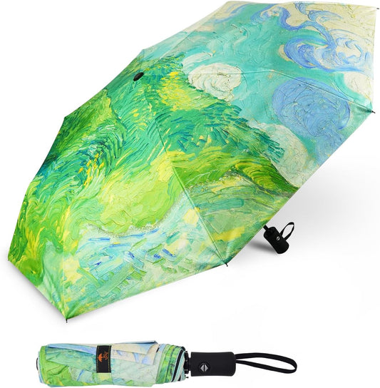 SY COMPACT Travel Umbrella Windproof Automatic Umbrellas Small Compact UV Sun Protection Factory Outlet Umbrella