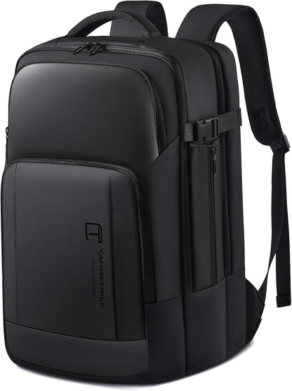 Travel Backpack for Men, 17.3 Inches Business Laptop Backpack Water-Resistant Carry on Airline Approved 18x14x8 Luggage Backpack with USB Charger Port