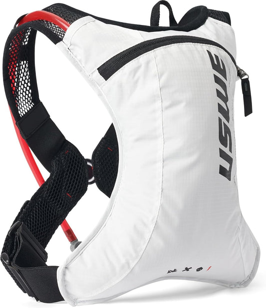 USWE Race 2.0, Ultra Lightweight Hydration Backpack with 2.0L / 70oz Water Bladder, Leak Proof Pack for Gravel, MTB, Running, Hiking, Cycling, Camping, Biking for Men,Women