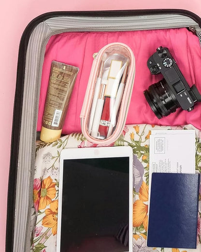 Clear Makeup Bag Small, TSA Approved Portable Toiletry Bag - Image 8