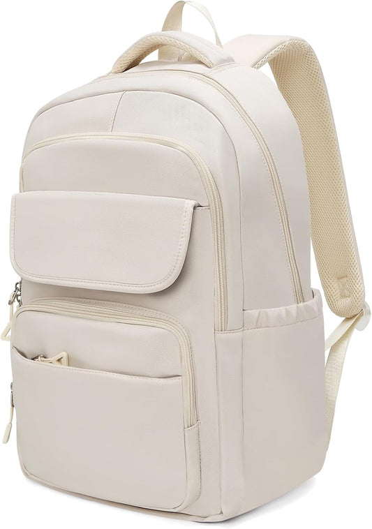 FOXLOVER Travel Laptop Backpack, Anti-Theft Slim Business Backpack, School College Bag for Men & Women, Fits 15.6 Inch Laptop