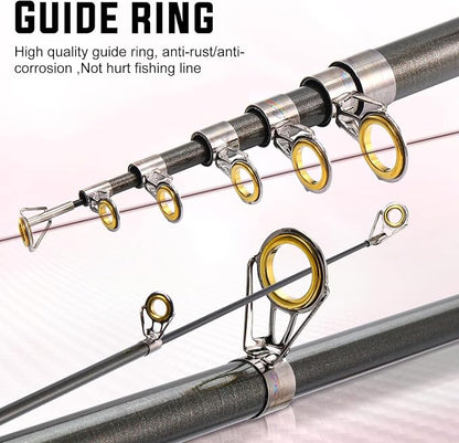 Sougayilang Portable Telescopic Fishing Rod - Image 3