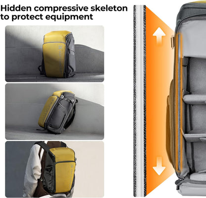 K&F CONCEPT Professional Camera bags for photographers 25L Large Capacity Camera Case Waterproof Photography Camera Backpack for Dslr Cameras