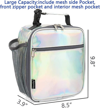 FlowFly Kids Lunch box Insulated Soft Bag Mini Cooler Back to School Thermal - Image 3