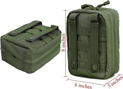 Carlebben EMT Pouch MOLLE Ifak Pouch Tactical MOLLE Medical First Aid Kit Utilit Camouflage