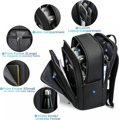 BANGE 28L Lightweight Backpack, 15.6-inch Laptop Travel Backpacks, Unisex - Image 2