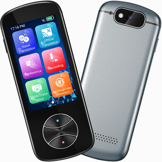 Language Translator Device No WiFi Needed, AI Translator Two Way Real Time Voice Translation with 137+ Languages, Offline/Photo Translation for Travel Business Learning